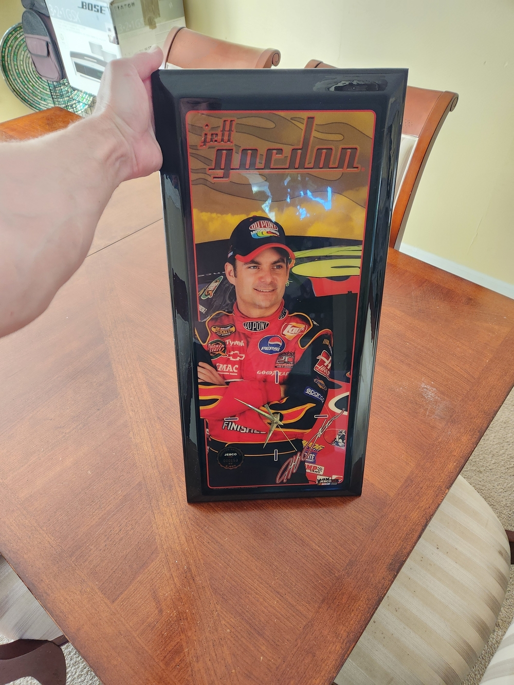 2004 Jeff Gordon Racing Wall Clock Numbered 153 Out Of 5000